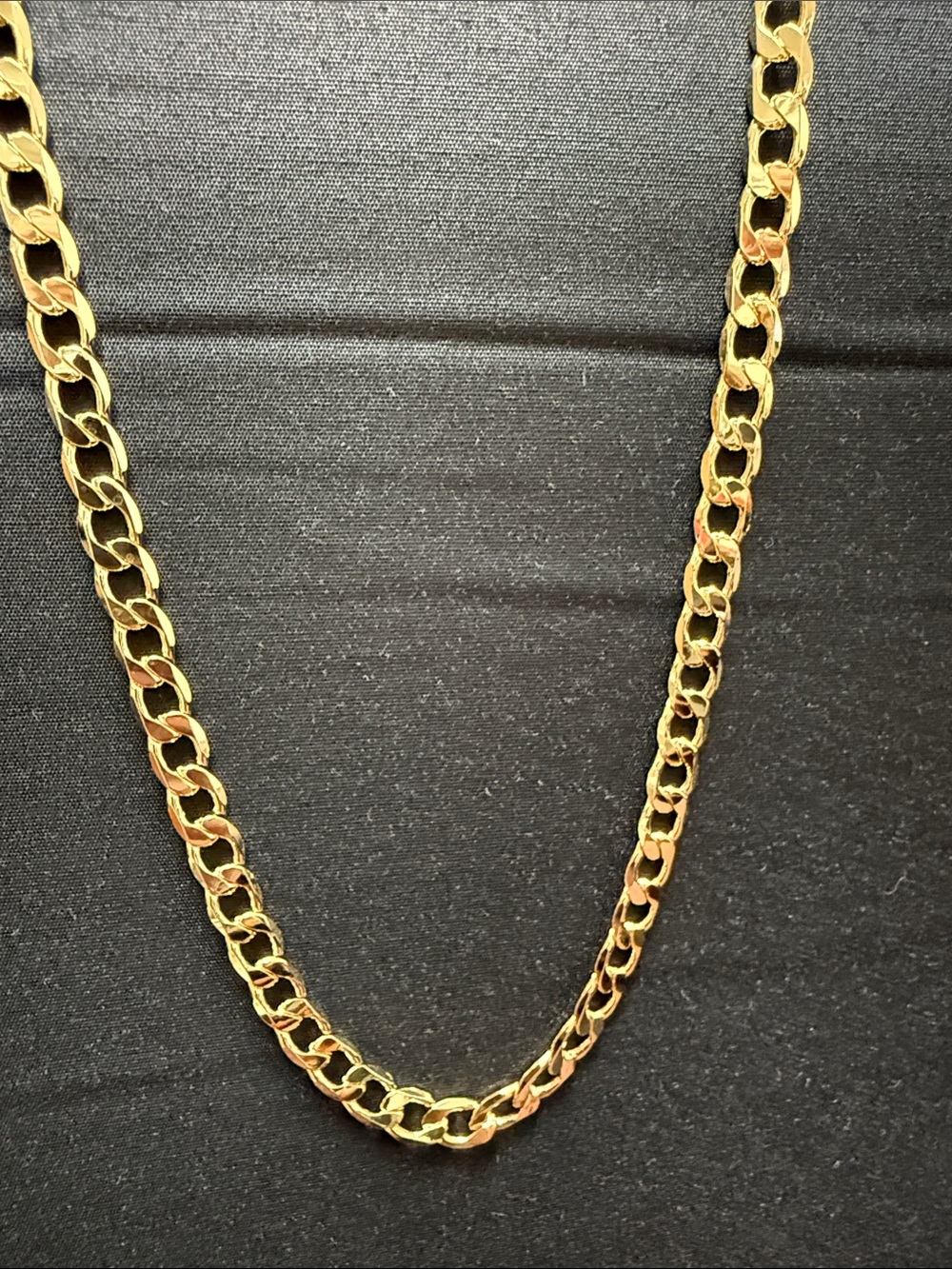 14K Gold Filled Cuban Link Chain Necklace - 24”
